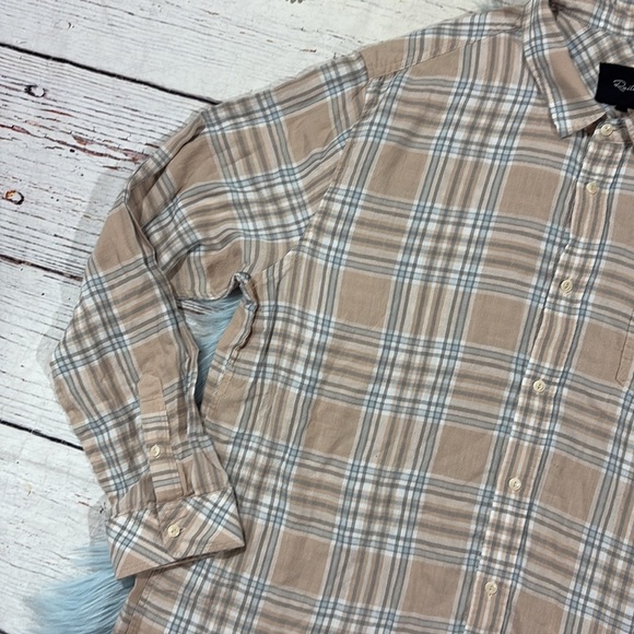 Rails Wyatt Ebi Plaid Button Down Cotton Top - Picture 5 of 9